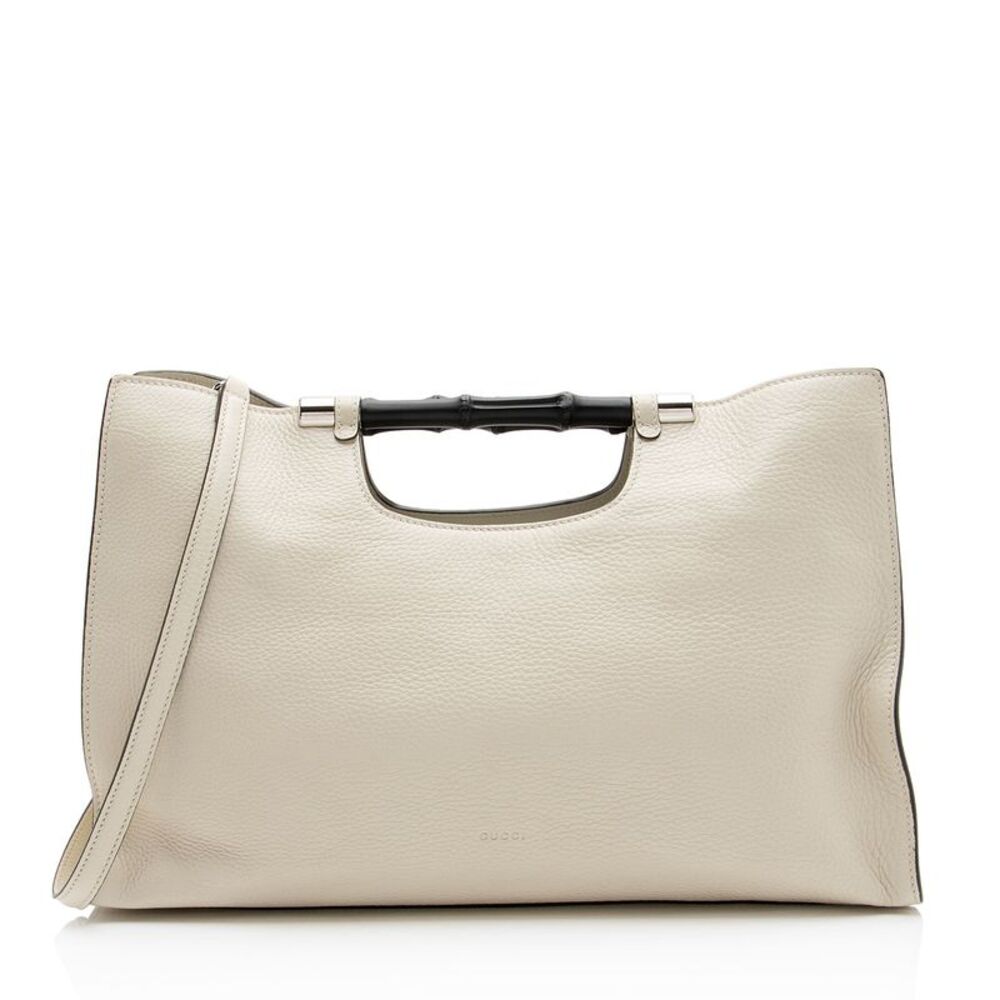 Gucci Calfskin Bamboo Daily Medium Shopper Tote